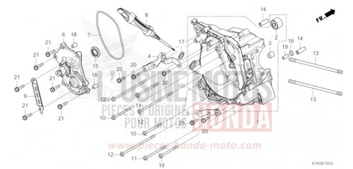 CARTER VILEBREQUIN DROIT FSH125M de 2021